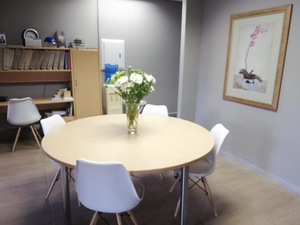 Clean and private medical consultation rooms at Reproductive Choices SA designed for confidential patient care.