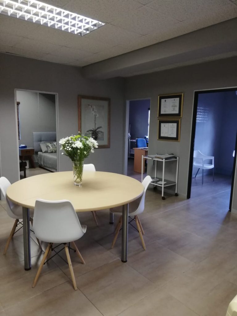 Private consultation and treatment rooms at Reproductive Choices SA in Centurion.